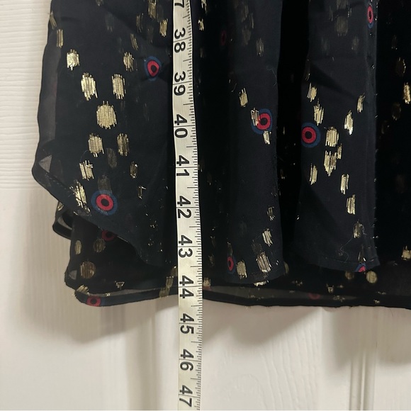 A.L.C.x Barney’s Samantha Deep-V Long-Sleeve Silk Midi Dress Size 6 - Picture 12 of 14